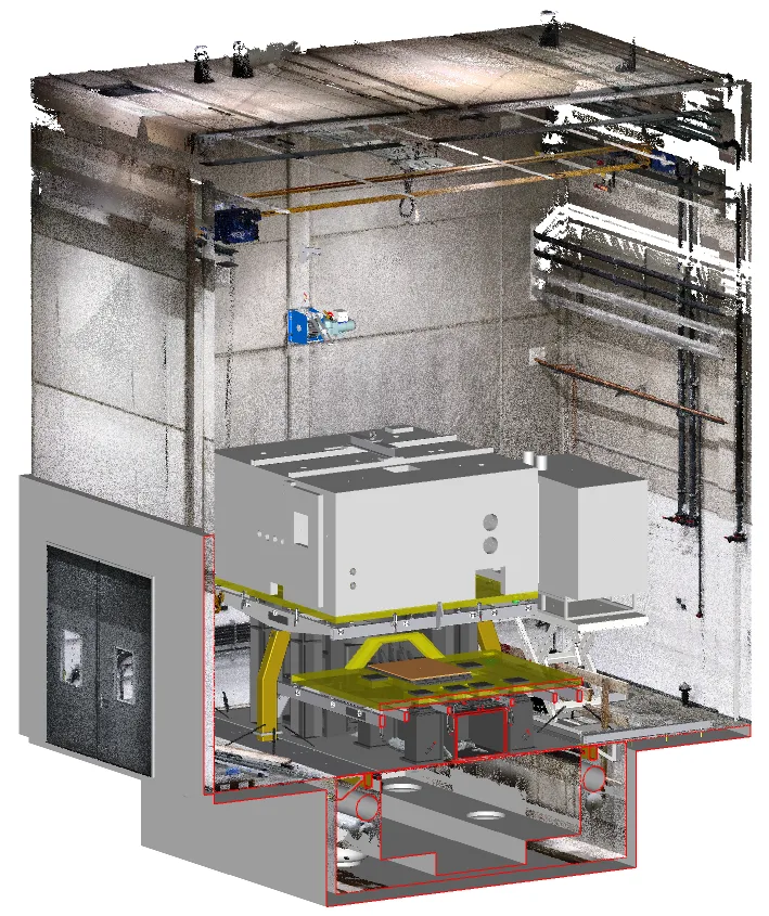 Climate chamber/vibration test rig