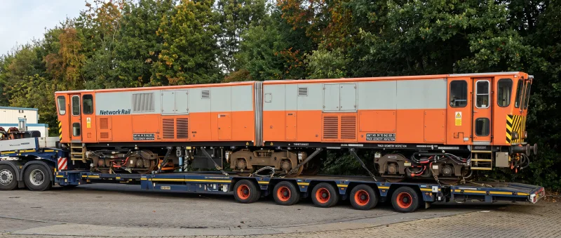 Repair of a rail grinding vehicle